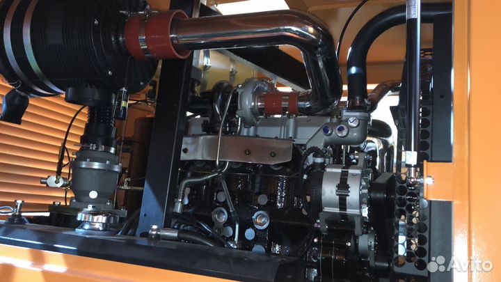 Винтовой дизельный компрессор 11,9 куб; 10 Бар