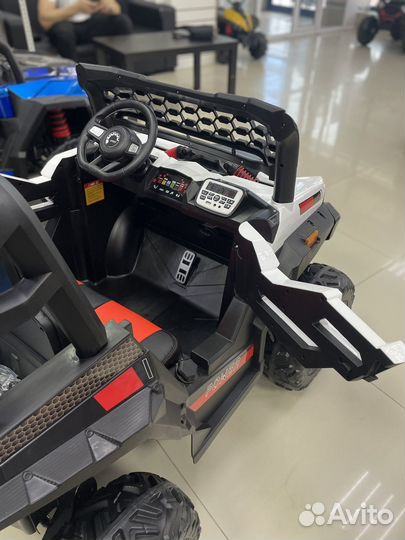 Детский электромобиль двухместный