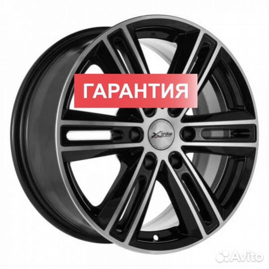 Диски X'trike X-124 BK/FP 7.5x17 6x139.7 ET 25 Dia 106.1
