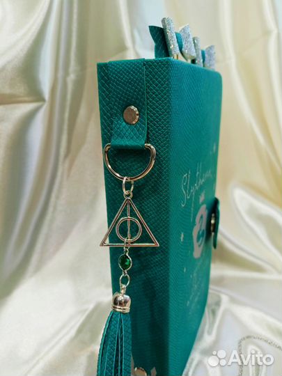 Ежедневник Слизерин Гарри Поттер ручная работа