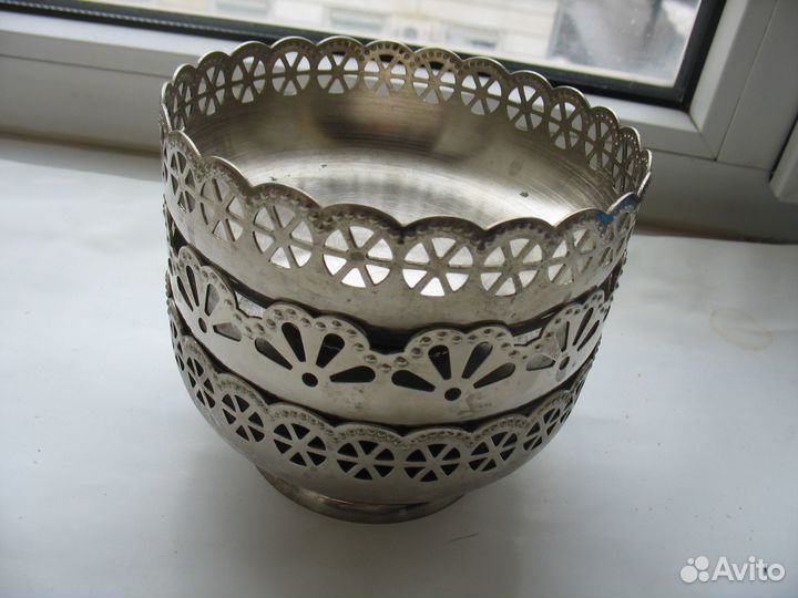 Вазы из нержавейки. СССР