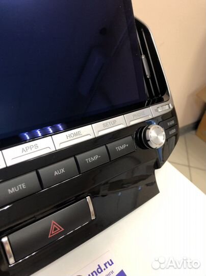 Штатная магнитола Lexus стиль Toyota lc200