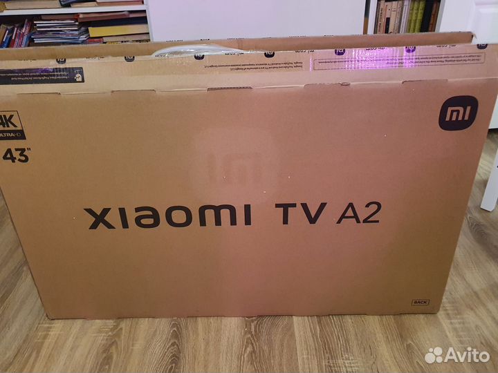 Коробка от телевизора 43 дюйма