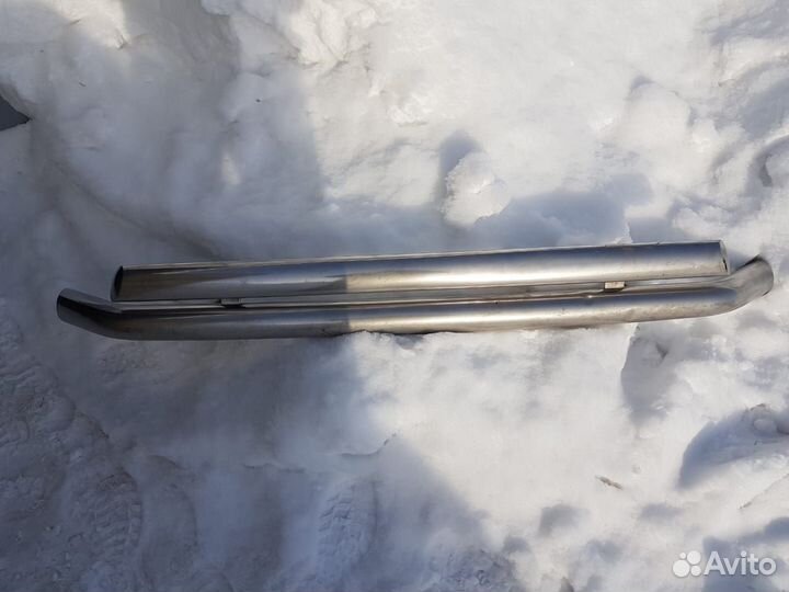 Защита бампера труба Toyota Land Cruiser Prado 150