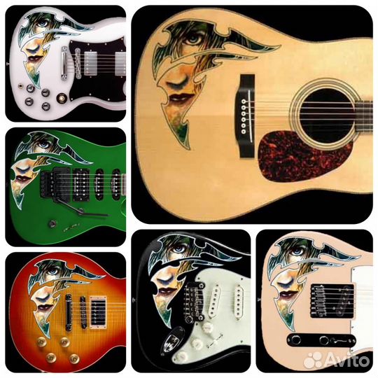 Наклейки для гитары