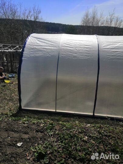 Теплица с чехлом