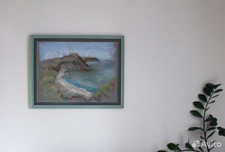 Картина в раме «Филинская бухта осенью»