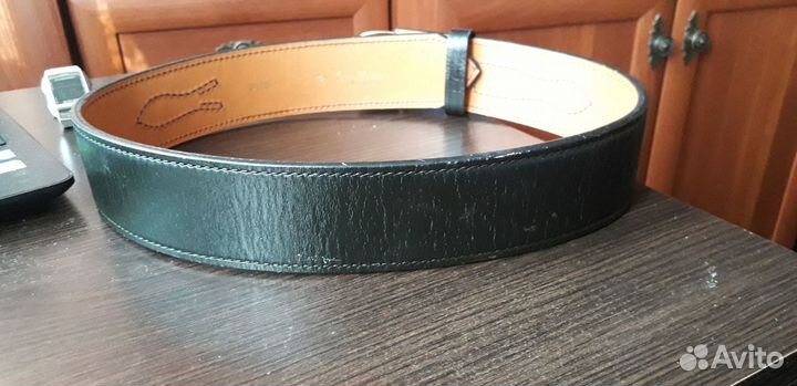 Ремень офицерский полиции США кожаный