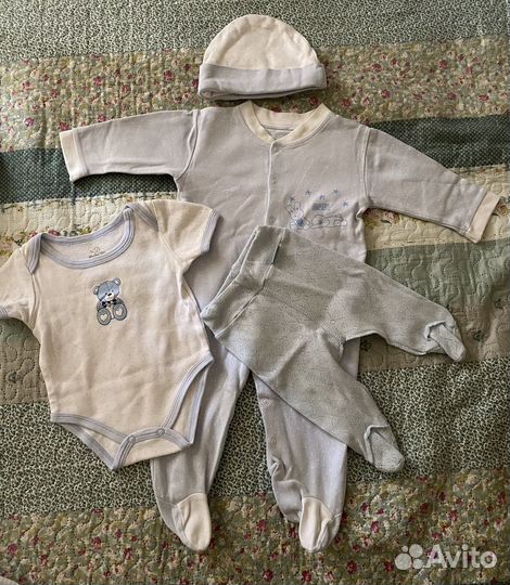 Вещи пакетом на мальчика от 3 до 6 мес