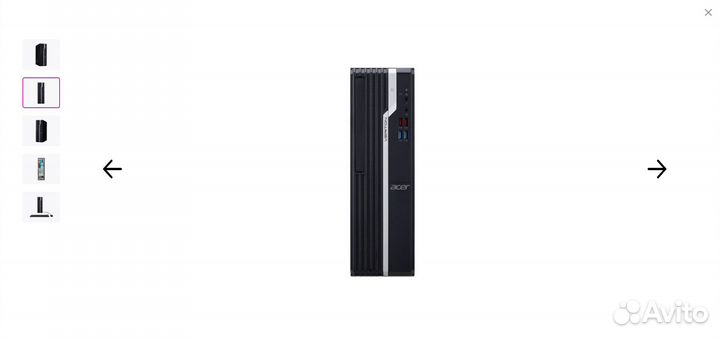 Абсолютно - Новый Мини пк Acer Veriton X2680G W10