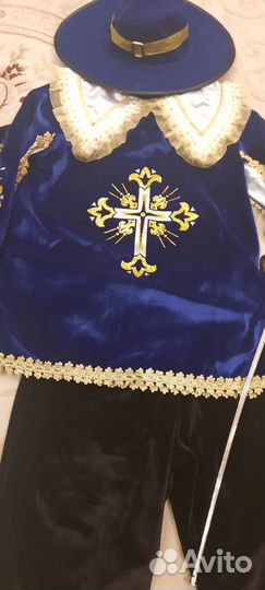 Новогодний костюм мушкетера 158 р