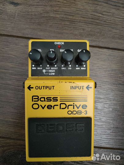 Гитарная педаль boss odb-3
