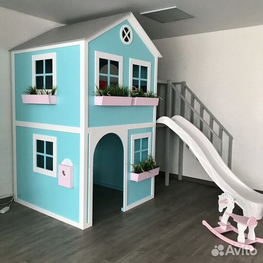 Детский Игровой домик, площадка в лофт студию