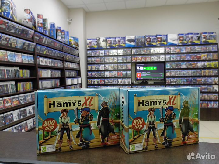 Hamy 5 XL 800 игр (Hdmi и Av подключение)