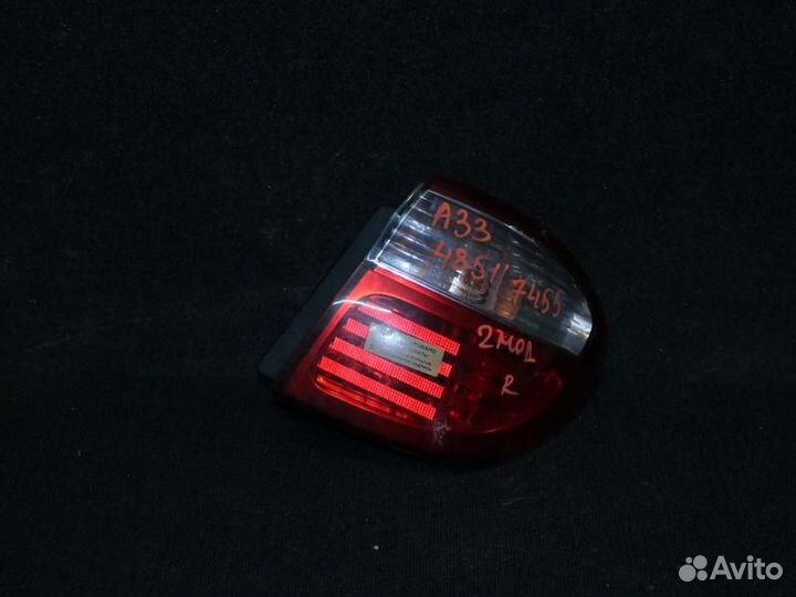 Стоп правый Цефиро A33 4851/7455 розовый Мак А821
