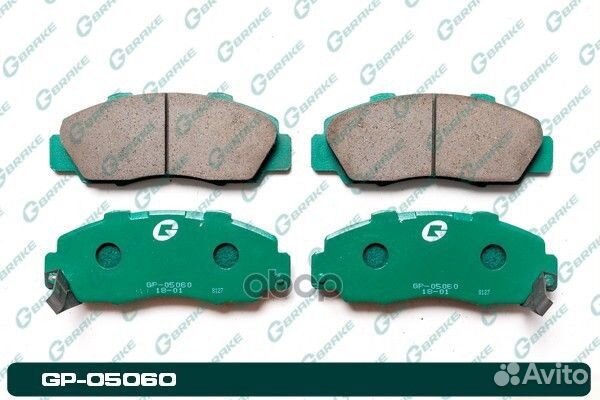 Колодки тормозные GP05060 gbrake