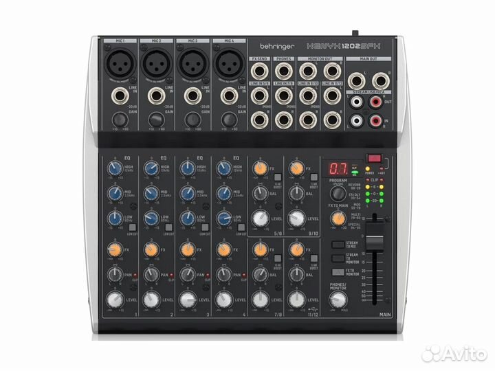 Behringer Xenyx 1202SFX микшерный пульт