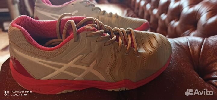 Кроссовки теннисные детские 34 Asics