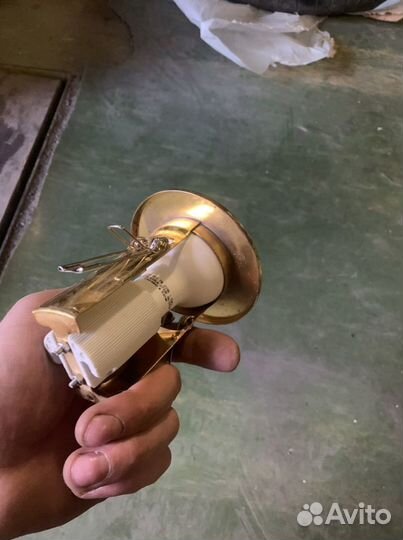 Светильник потолочный с лампочками 10 шт