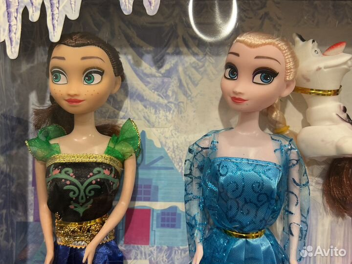 Холодное сердце Олаф, Анна, Эльза набор 5 штук