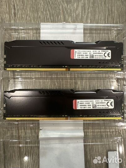 Hyperx hx424c15fb2k2/16 ddr4 16gb комплект (2х8gb)