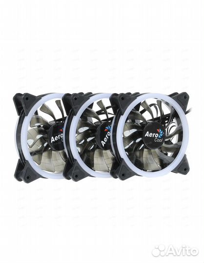 Комплект вентиляторов Aerocool Rev RGB Pro 3 штуки