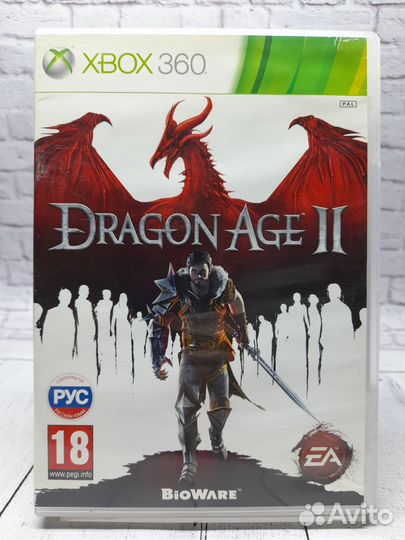 Dragon AGE II (xbox 360, бу)