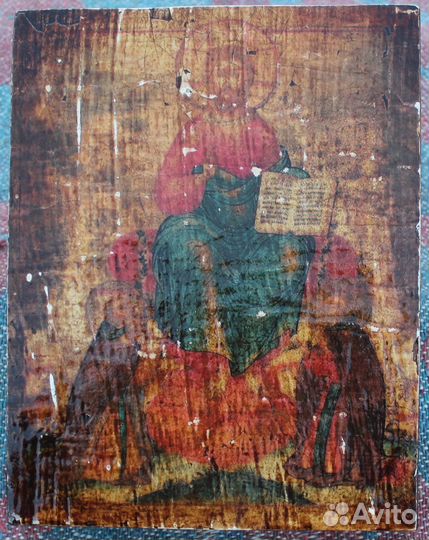 Икона Спас на Престоле