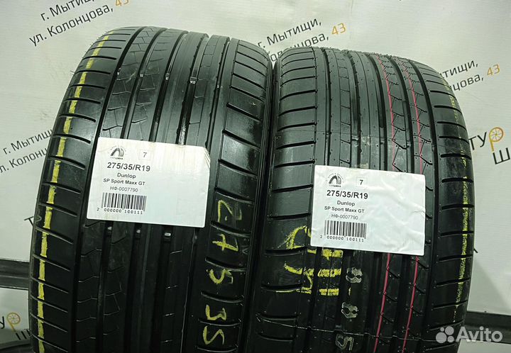 Dunlop SP Sport Maxx GT 275/35 R19 94Y