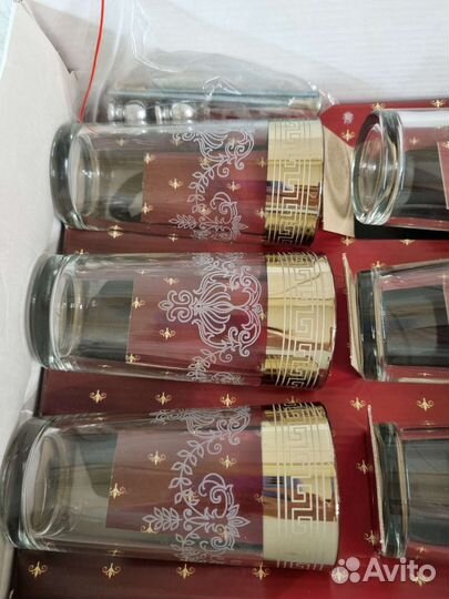 Гусь хрустальный набор