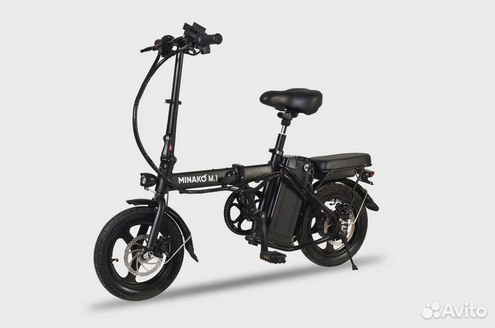 Электровелосипед Minako M1 Black NEW