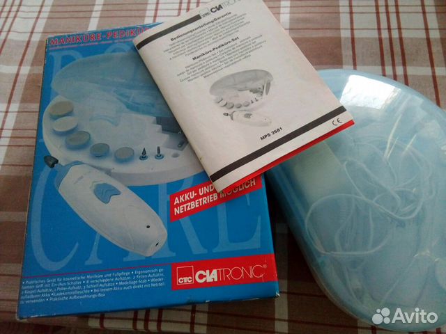 Маникюрный шлифовальный набор Германия