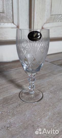 Фужеры хрустальные СССР Гусь хрустальный