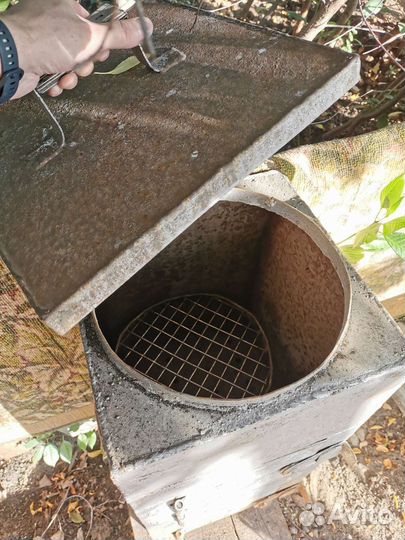 Печь коптильня