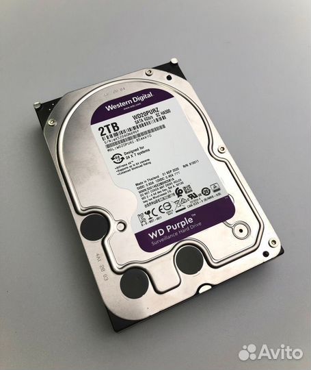 Жесткий диск WD Purple 2тб