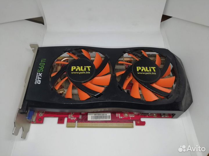 Видеокарта GeForce GTX560Ti gddr5 1gb. Не рабочая