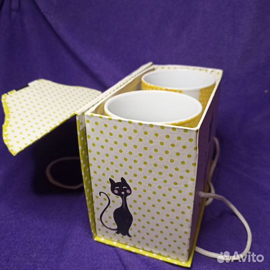 Парные кружки подарочные новые