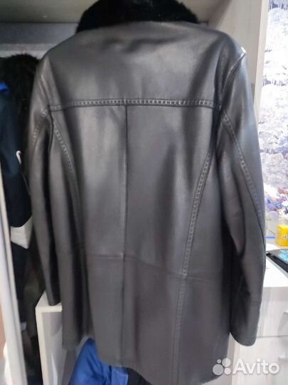 Дубленка натуральная мужская