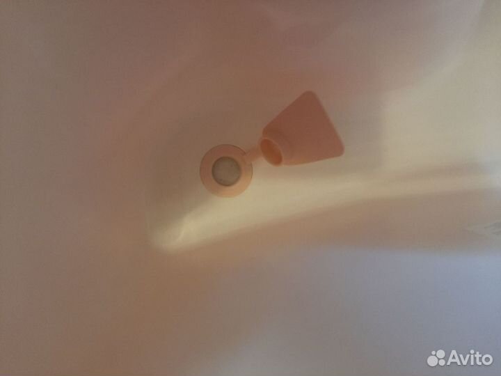 Ванночка для купания с горкой и термометром