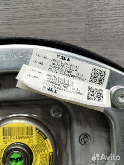 Подушка безопасности в руль Mercedes Sprinter 906