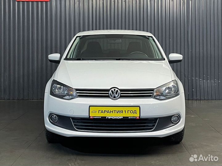 Volkswagen Polo 1.6 МТ, 2014, 140 550 км