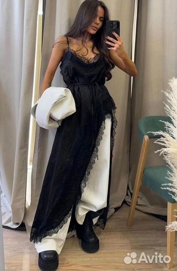 Платье комбинация