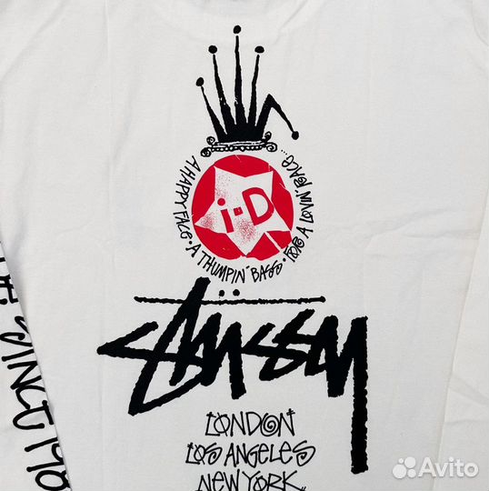 Лонгслив Stussy I-D оригинал