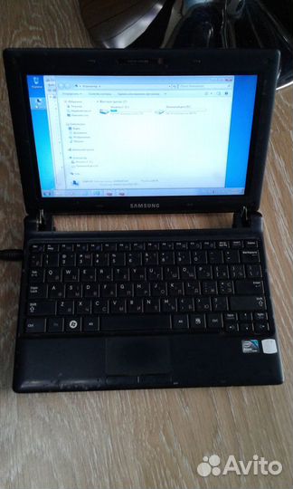 Samsung np-n145 plus рабочий 2 ядра память 2гб