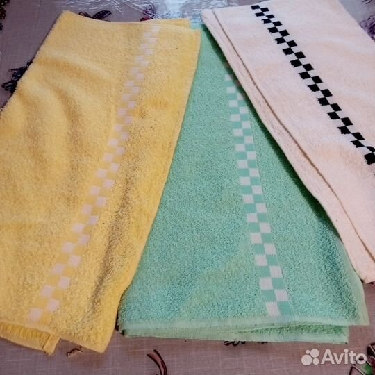 Полотенца, махровые и вафельные