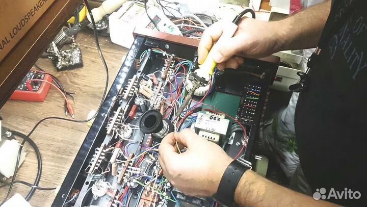 Ремонт аудиотехники, колонок, ресивера и усилителя