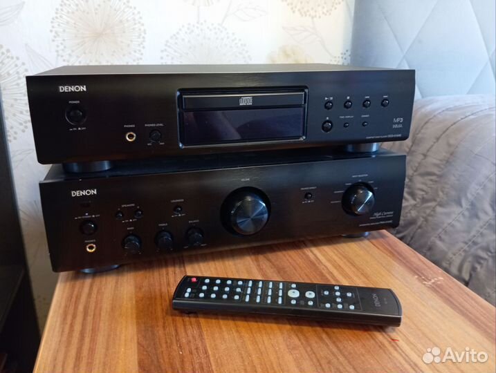 Стерео усилитель CD проигрыватель Denon