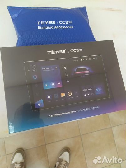 Teyes CC3 2K 6/128 9.5 дюймов Магнитола Новая