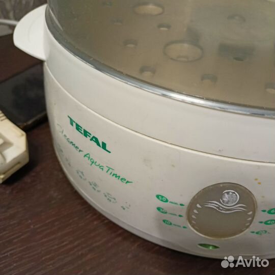 Пароварка Тефаль,один ярус рабочая