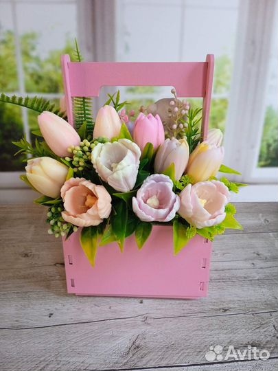 Букеты из мыла ручной работы